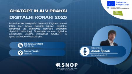 Digitalni koraki 2025 - ChatGPT in AI